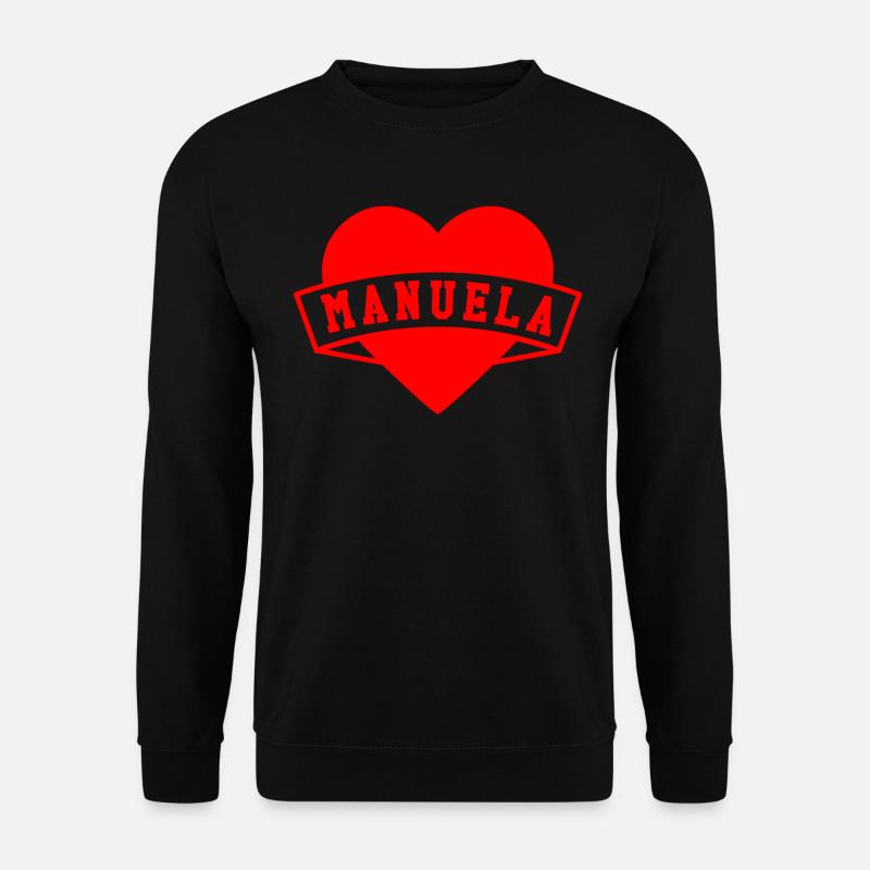 Manuela - Unisex Sweatshirt - black