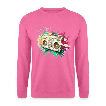 Stereo Paint Explosion - Unisex Sweatshirt - pink - Front