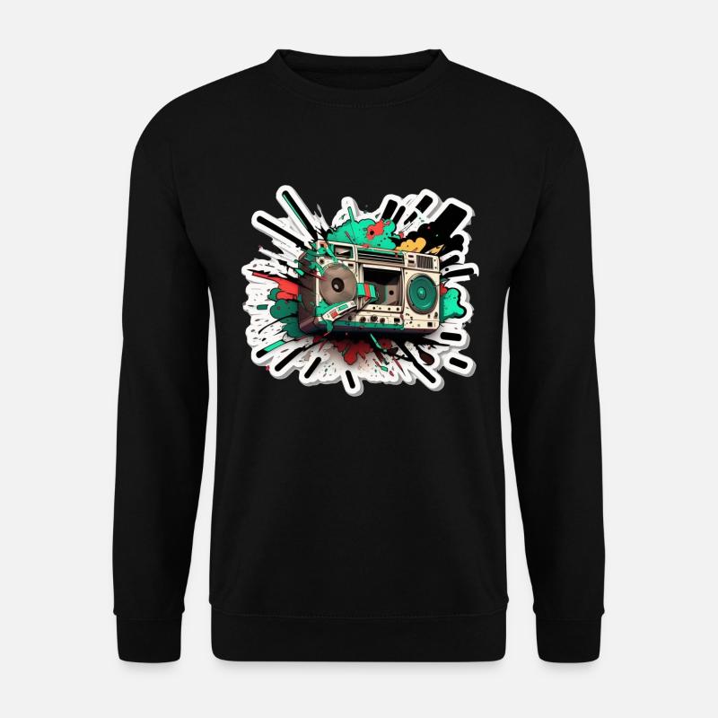 Stereo Explosion - Unisex Sweatshirt - black