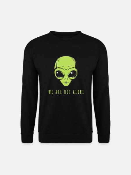 Alien We are not alone - Unisex Sweatshirt - black