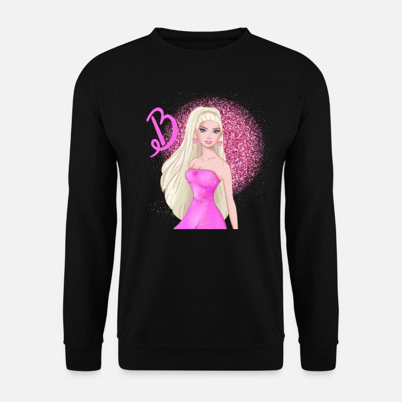 Kultpuppe in Pink - Unisex Pullover - Schwarz