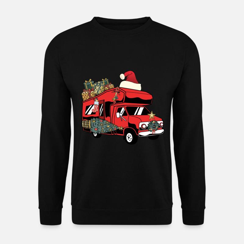 Caravane Camping-car Caravan Camper - Sweat-shirt Unisexe - noir