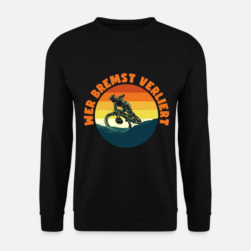 MTB Mountainbike - Unisex Pullover - Schwarz