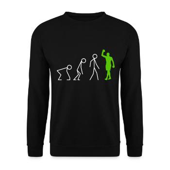 Je Peux Pas J'ai Boxe - Évolution Boxeur Cadeau - Sweat-shirt Unisexe - noir - Devant - Alina (178cm) & Michal (187cm)