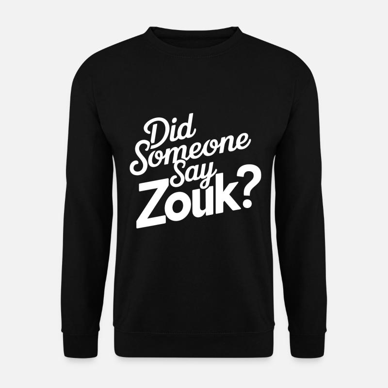 Zouk-Tanz-Geschenk - Unisex Pullover - Schwarz