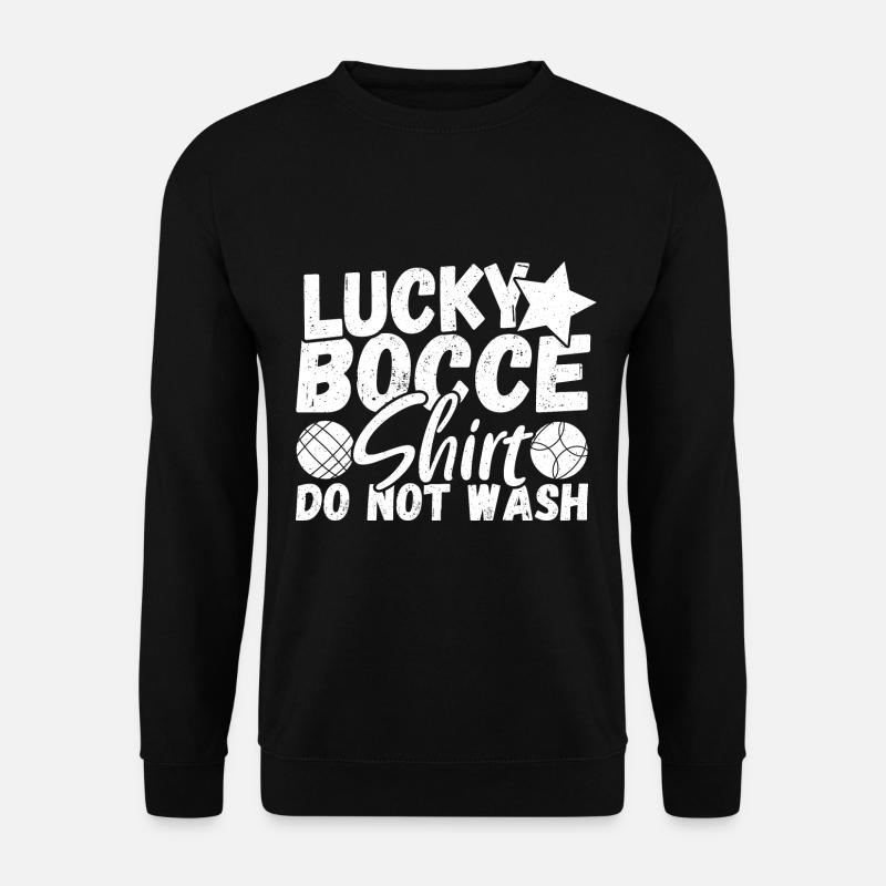 Boccia - Unisex Pullover - Schwarz