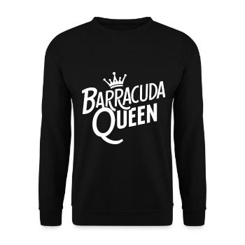 Cadeau pour Barracuda Fish Lover - Sweat-shirt Unisexe - noir - Devant - Alina (178cm) & Michal (187cm)