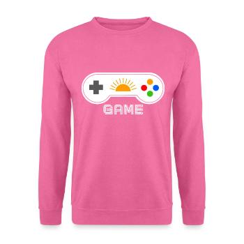 Spielkonsole Spiel - Unisex Pullover - Pink - Vorne