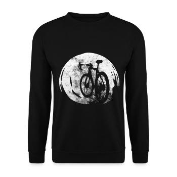 Kreis - Radfahren - - Unisex Pullover - Schwarz - Vorne - Alina (178cm) & Michal (187cm)