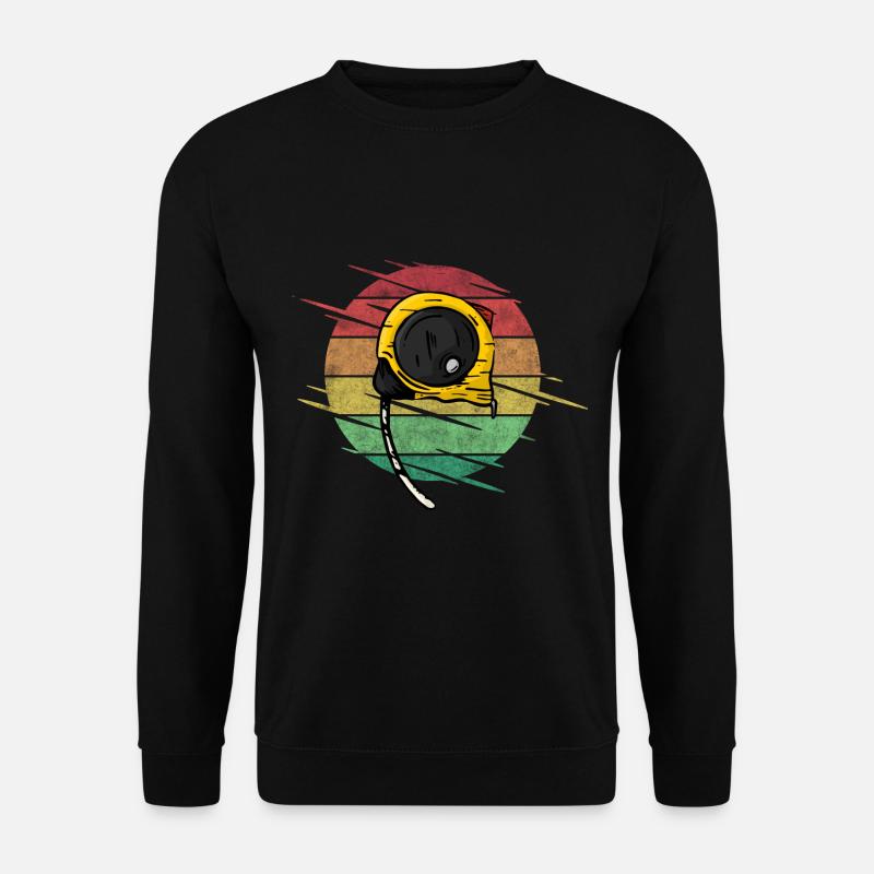 Massband - Unisex Pullover - Schwarz