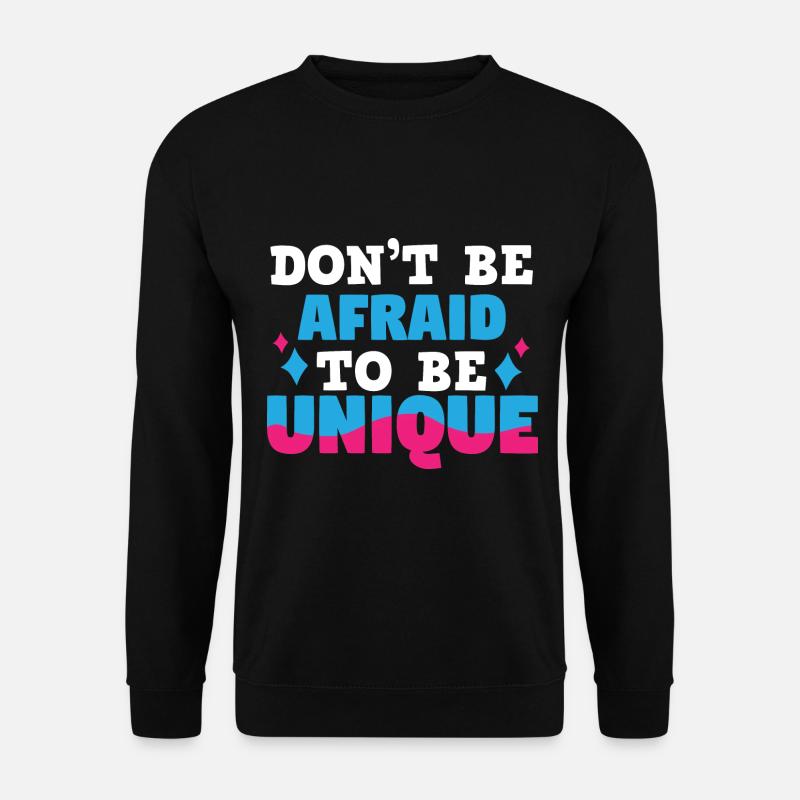 Unique Unique Personality Development - Unisex Sweatshirt - black