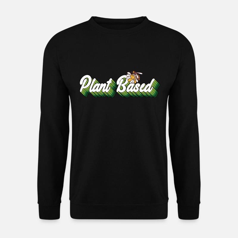 Plant Based Honey Bee - Unisex Sweatshirt - black