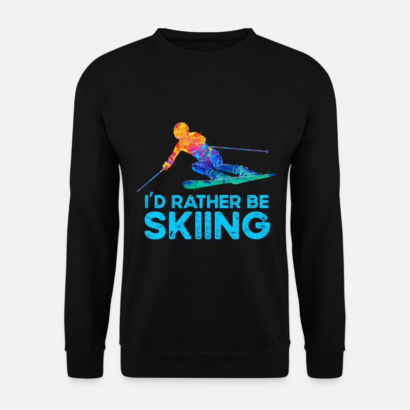 Schnee - Unisex Pullover - Schwarz