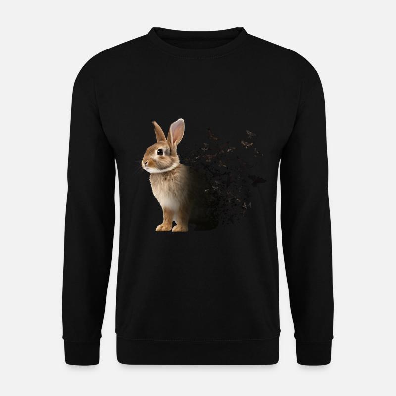 Rabbit - Unisex Sweatshirt - black