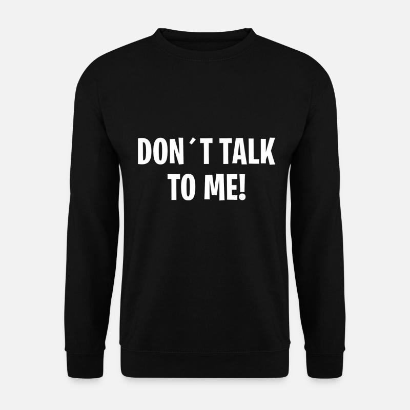 C’est un sujet de conversation - Sweat-shirt Unisexe - noir