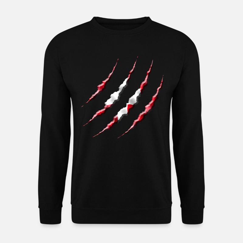 Schweiz - Unisex Pullover - Schwarz