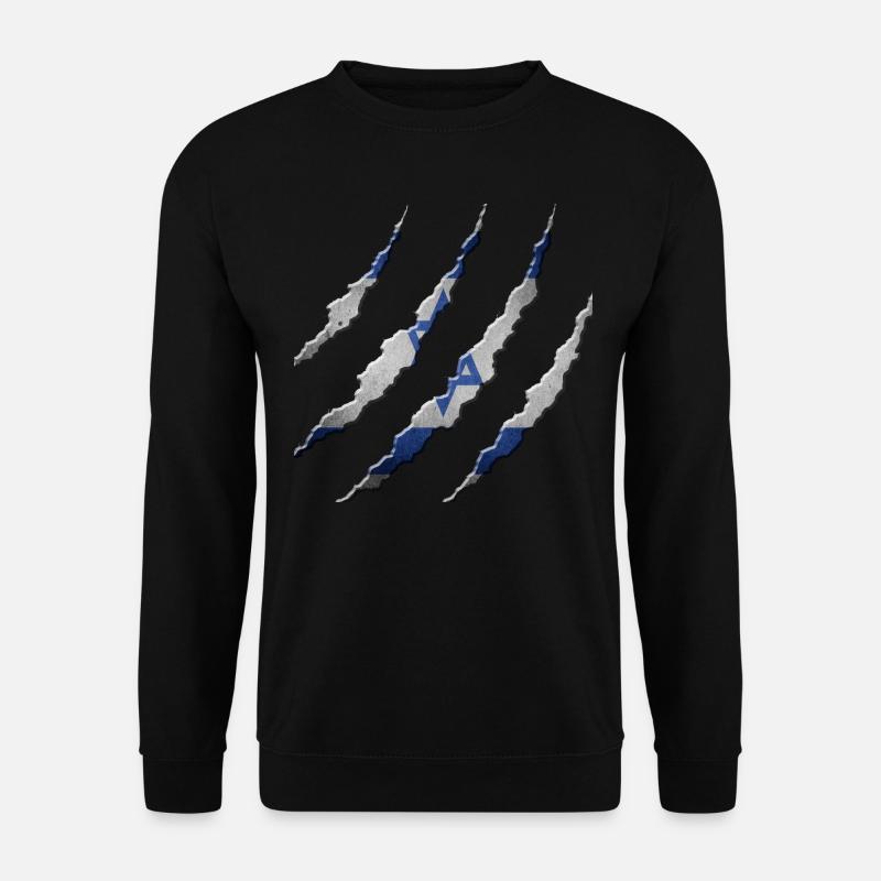Israel - Unisex Pullover - Schwarz