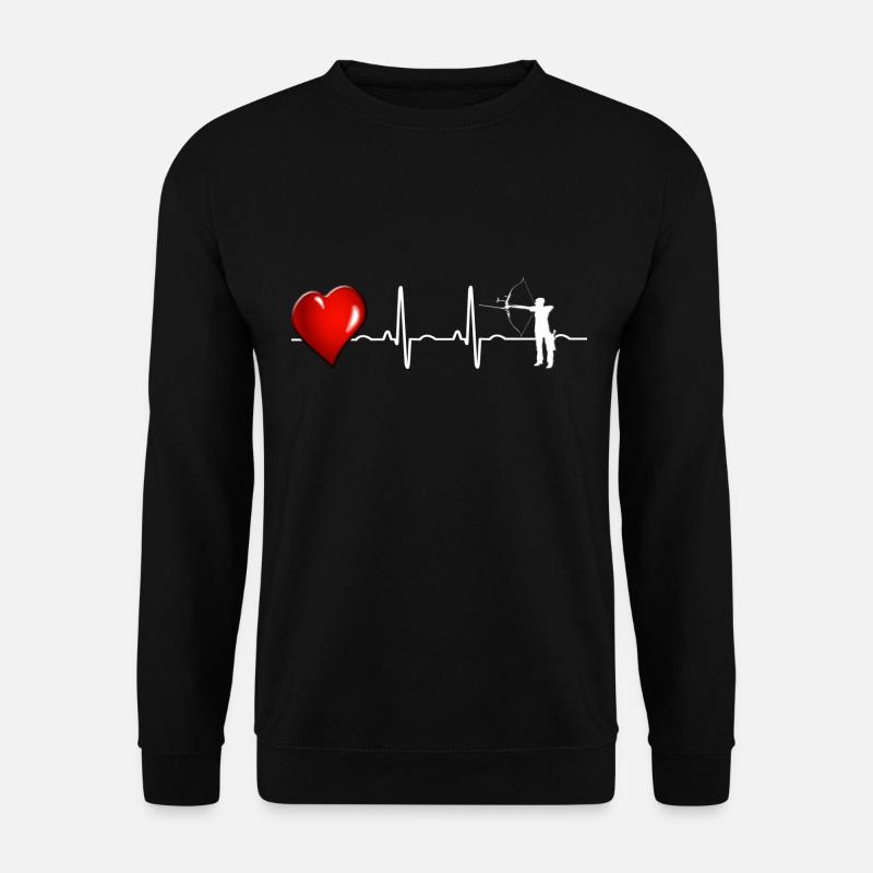 Bogenschießen - Unisex Pullover - Schwarz
