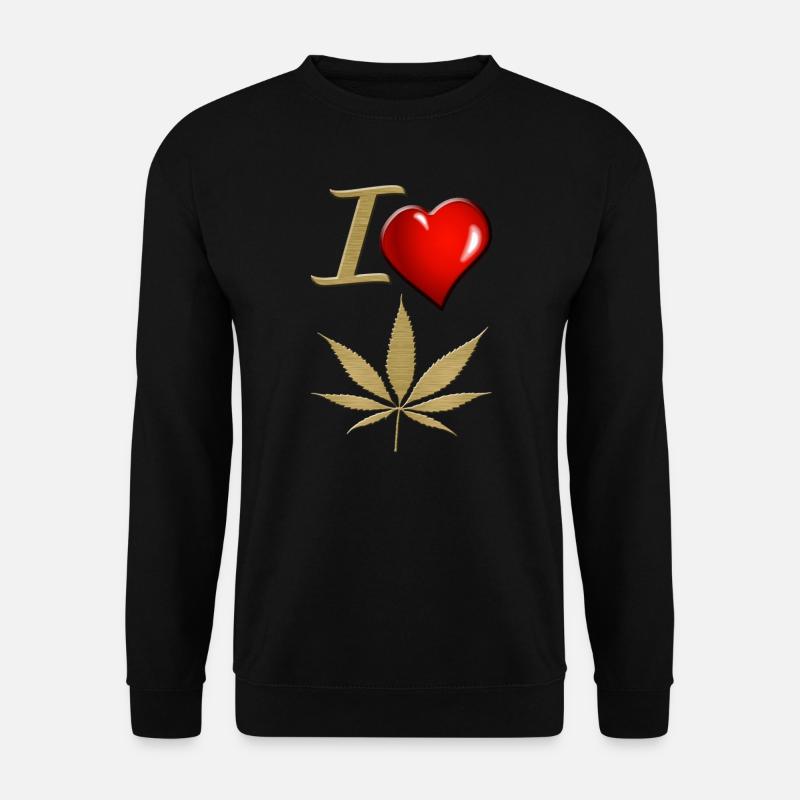 cannabis - Unisex Sweatshirt - black