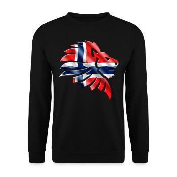 Norvège - Sweat-shirt Unisexe - noir - Devant - Alina (178cm) & Michal (187cm)