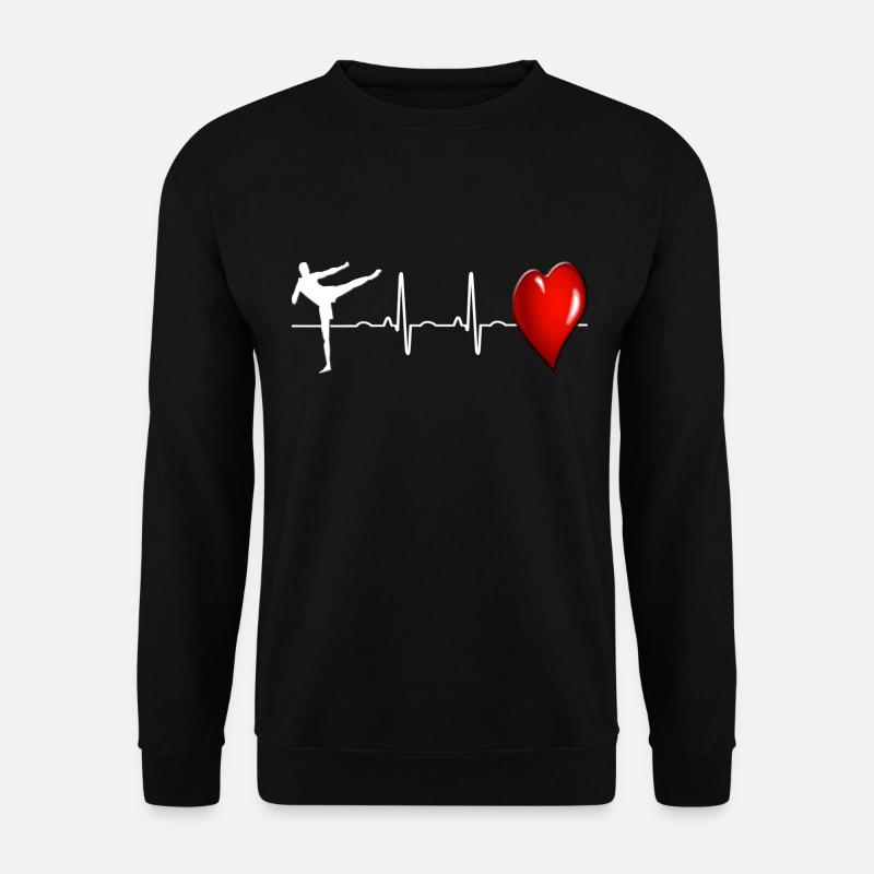 Kickboxen - Unisex Pullover - Schwarz