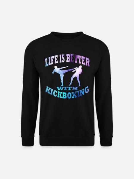 Kickboxing - Unisex Sweatshirt - black