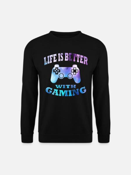 Gaming - Unisex Sweatshirt - black