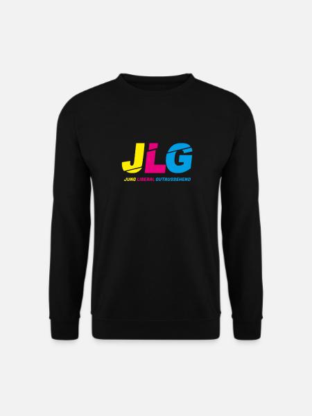 Jung Liberal Gutaussehend - FDP JuLis Freiheit - Unisex Pullover - Schwarz