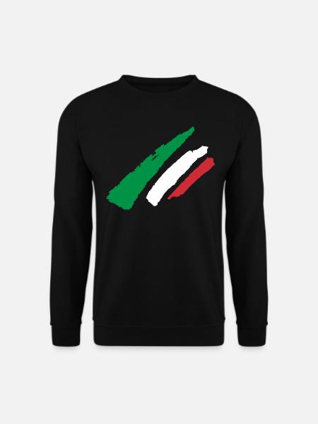 Italien Flagge Streifen - Unisex Pullover - Schwarz