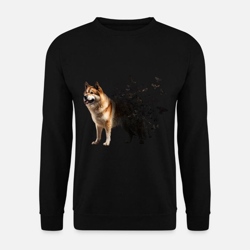 Akita - Unisex Pullover - Schwarz