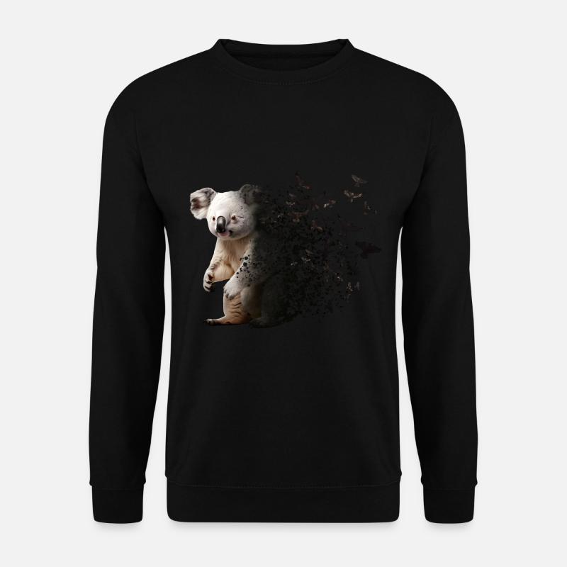 Koala - Unisex Pullover - Schwarz