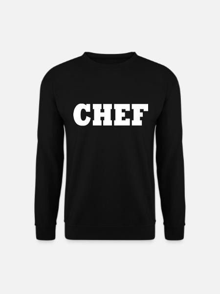 Chef - Unisex Pullover - Schwarz