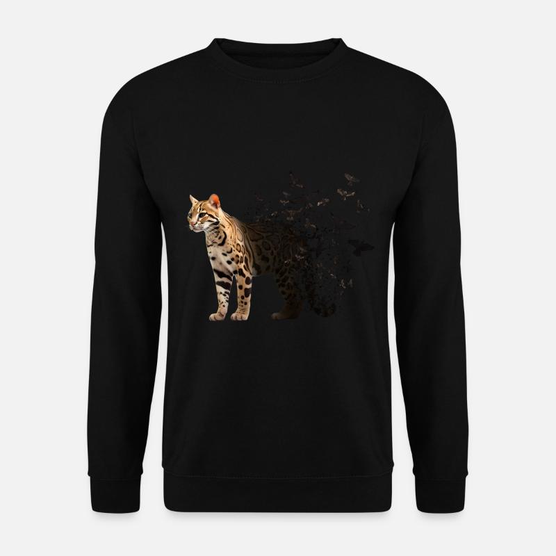 Ocelot - Unisex Sweatshirt - black
