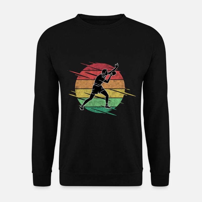 Tischtennis - Unisex Pullover - Schwarz