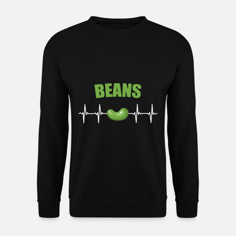 haricots - Sweat-shirt Unisexe - noir