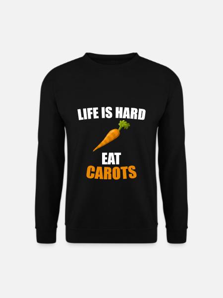 carrot - Unisex Sweatshirt - black