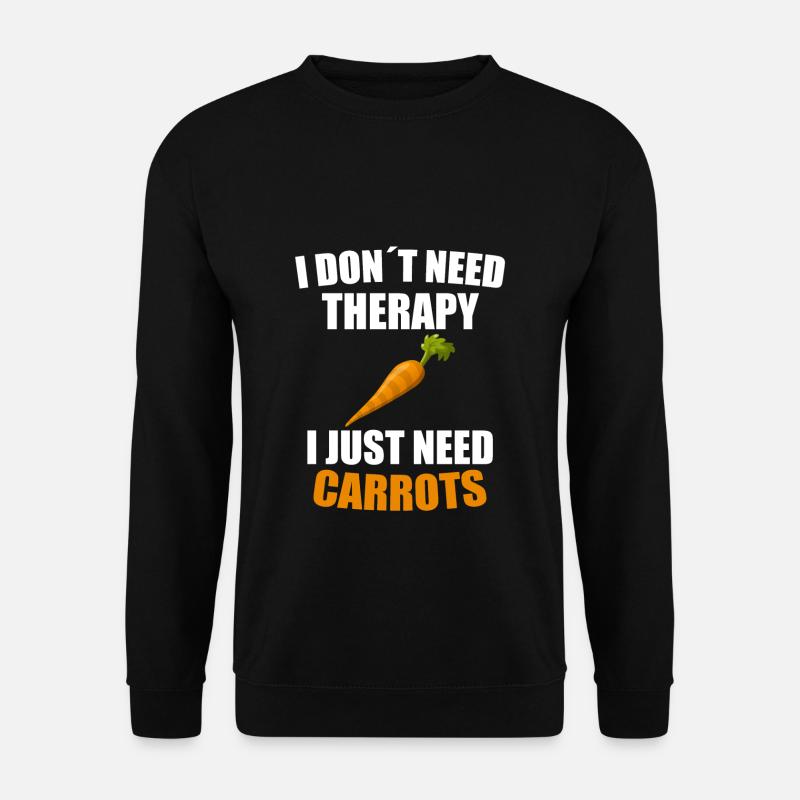 carrot - Unisex Sweatshirt - black