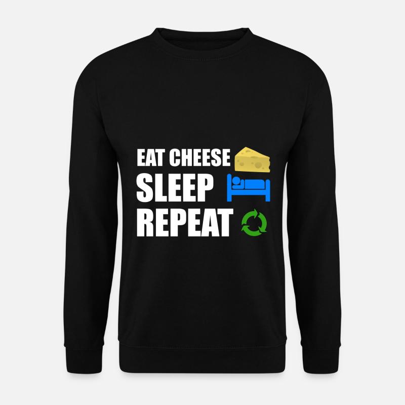 cheese - Unisex Sweatshirt - black
