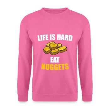 nuggets - Unisex Sweatshirt - pink - Front