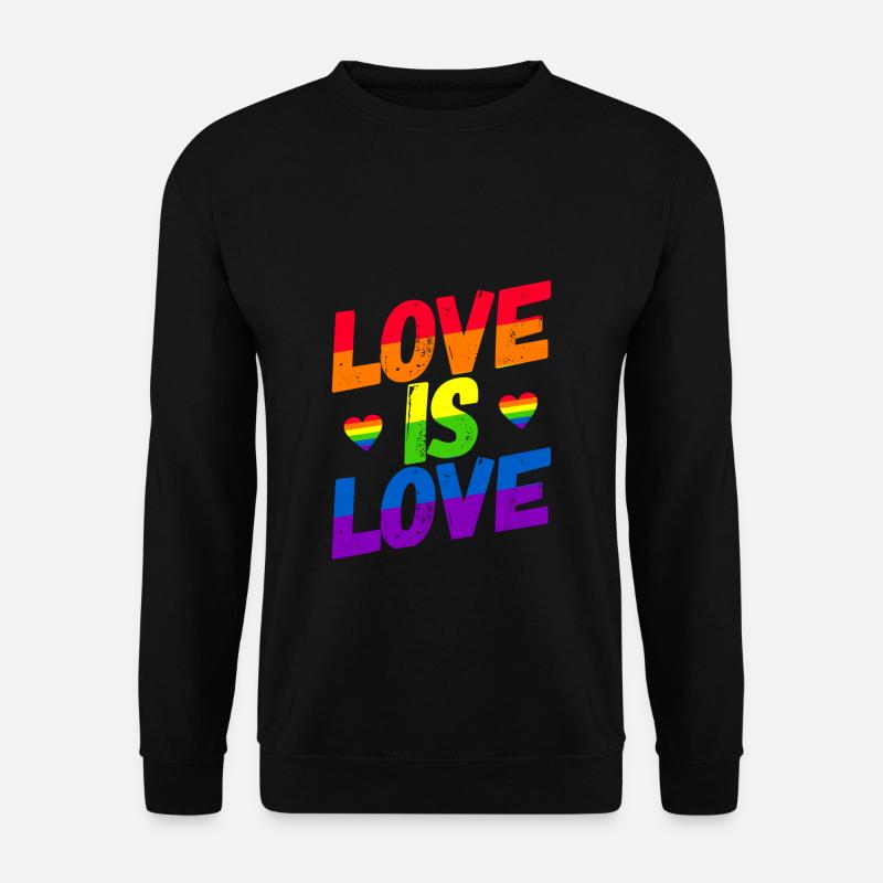 Homosexualität LGBT CSD Gay Pride - Unisex Pullover - Schwarz