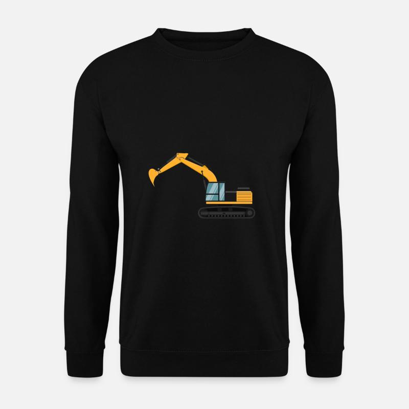Excavator excavator driver gift gift idea - Unisex Sweatshirt - black