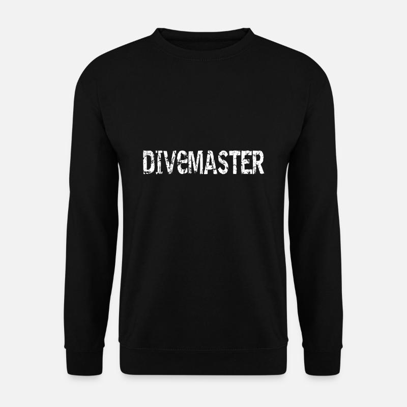 Divemaster Taucher Tauchen - Unisex Pullover - Schwarz