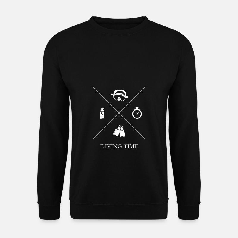 diving - Unisex Sweatshirt - black
