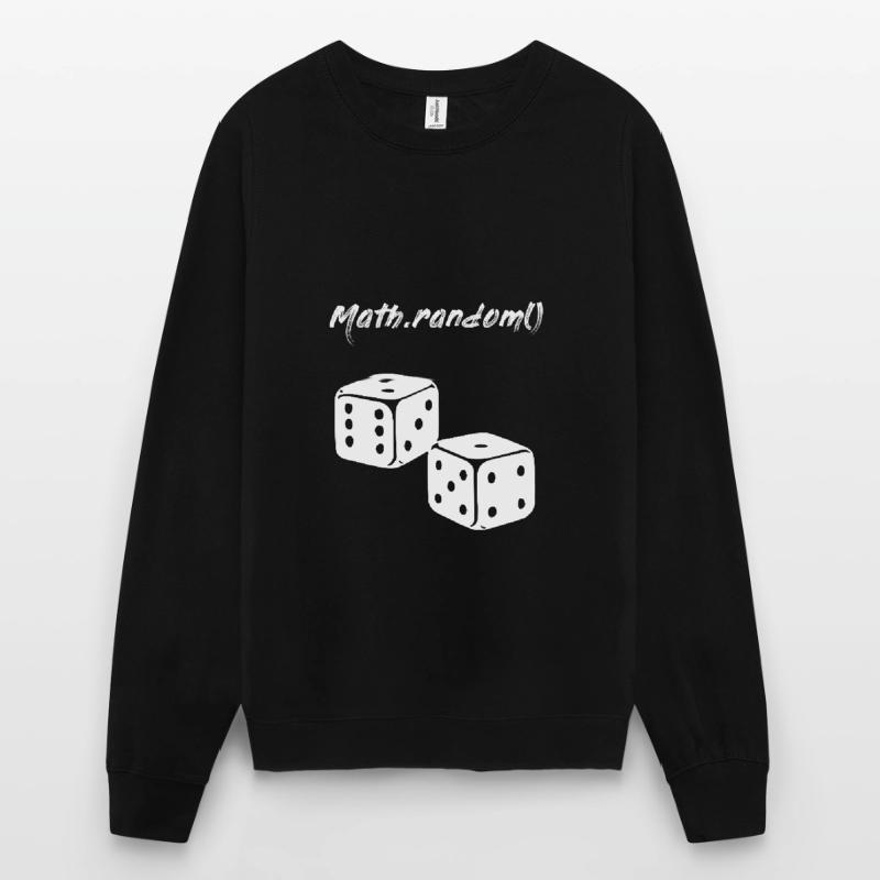 Random Math.random () cube programmer Unisex Sweatshirt