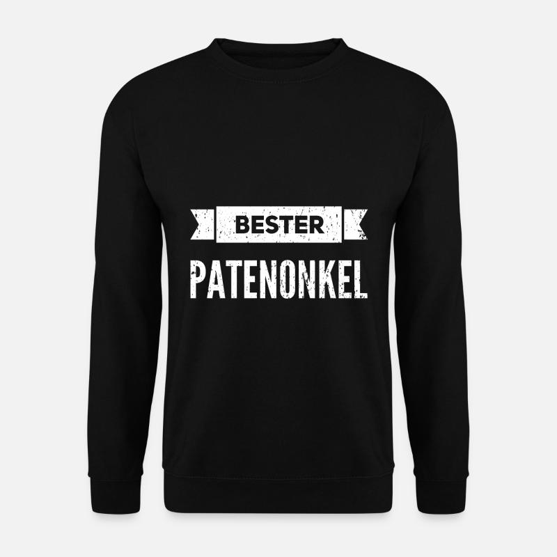 Bester Patenonkel - Unisex Pullover - Schwarz