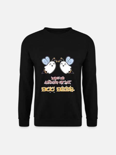 Boo Bees - Don't Be Red for My Boo Bees - Ladies - Genser unisex - svart
