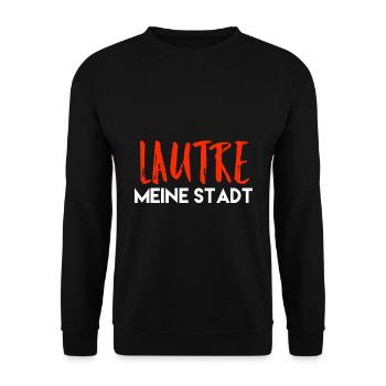 Kaiserslautern meine Stadt - Unisex Pullover - Schwarz - Vorne - Alina (178cm) & Michal (187cm)