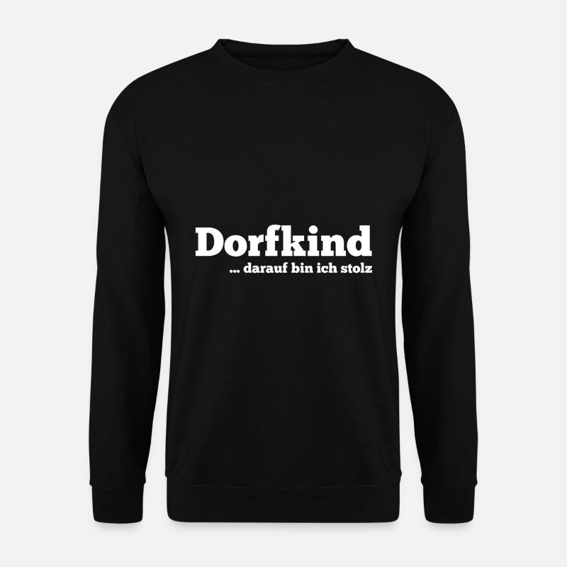 Dorfkind - Unisex Pullover - Schwarz
