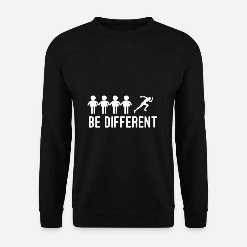 To run - Unisex Sweatshirt - black