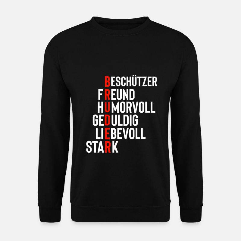 Bruder - Unisex Pullover - Schwarz
